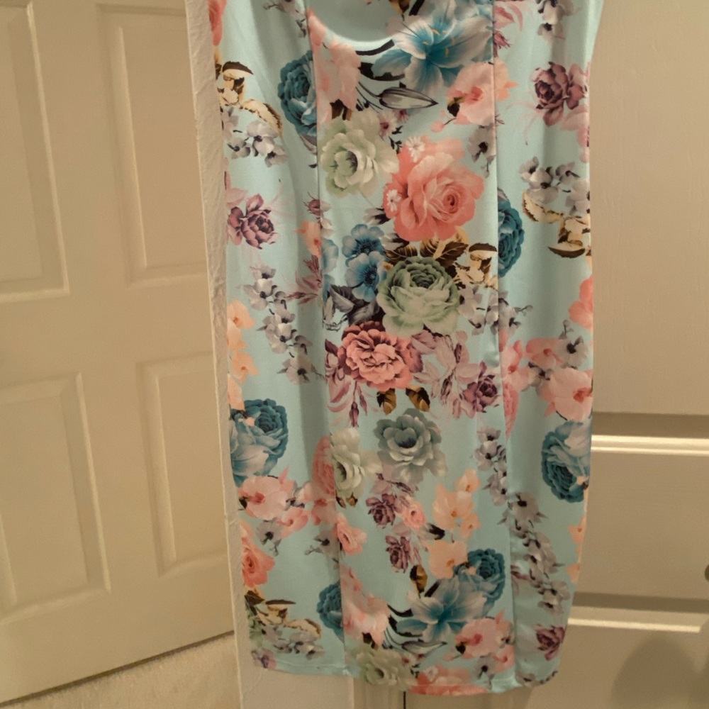 Floral colorful dress